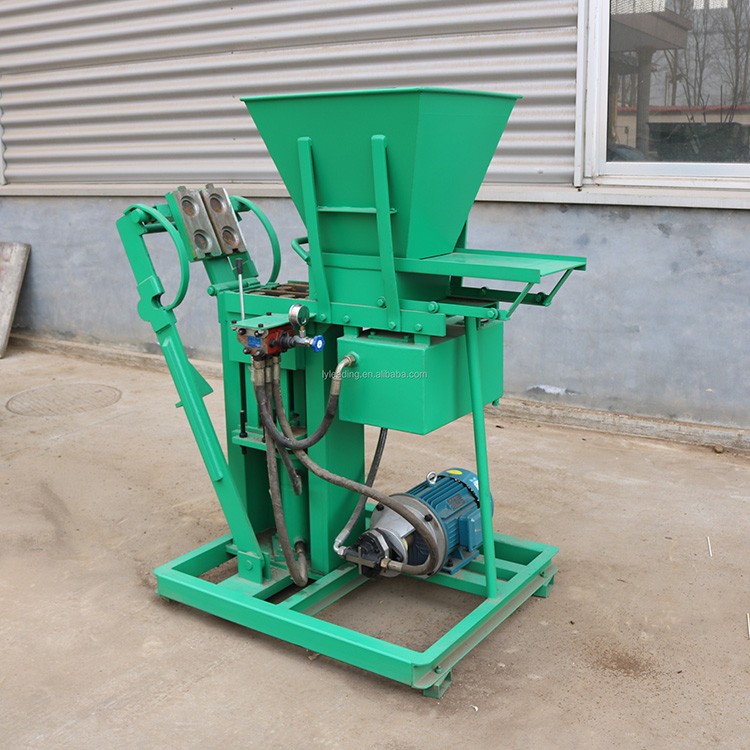 Prix de la machine de fabrication de briques de sol imbriquées modèle électrique hby2 - 15 maison