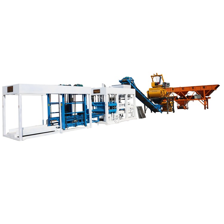 China Block Factory qtj10 - 15 Hydraulic Cement Concrete Block machine