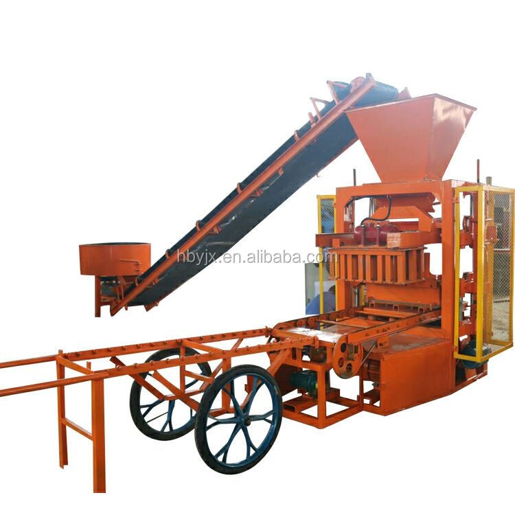 P-type hollow brick automatic forming machine for qtj4-30b brick production line