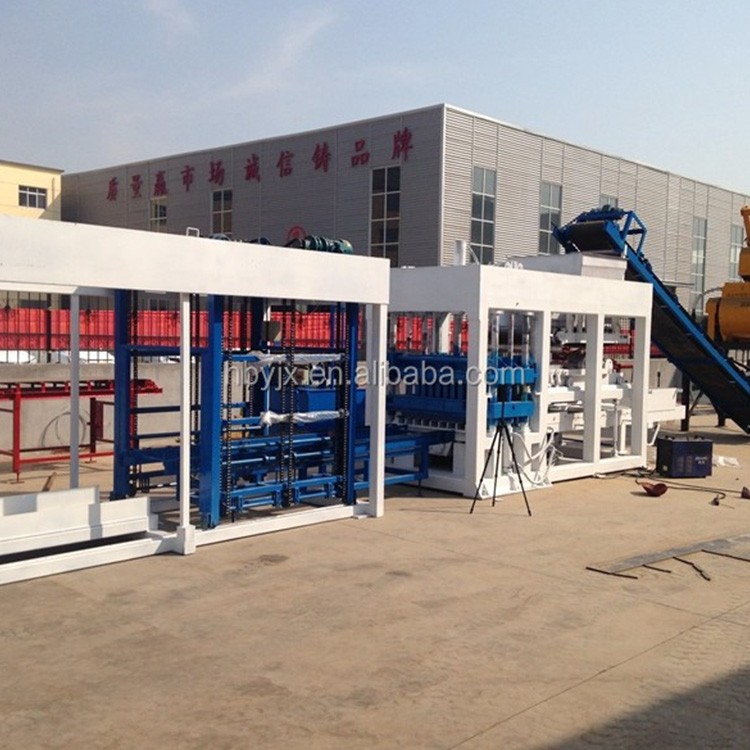 China Block Factory qtj10 - 15 Hydraulic Cement Concrete Block machine