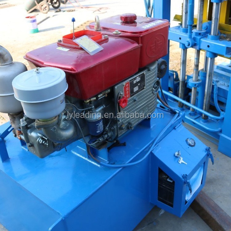 Qtj4 - 40 machine à briqueter manuelle hydraulique machine à briqueter le béton et le ciment