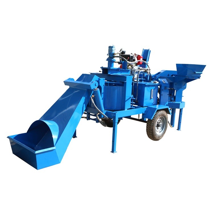 M7mi double interlock Cement Clay Block brick Maker production brick House Equipment