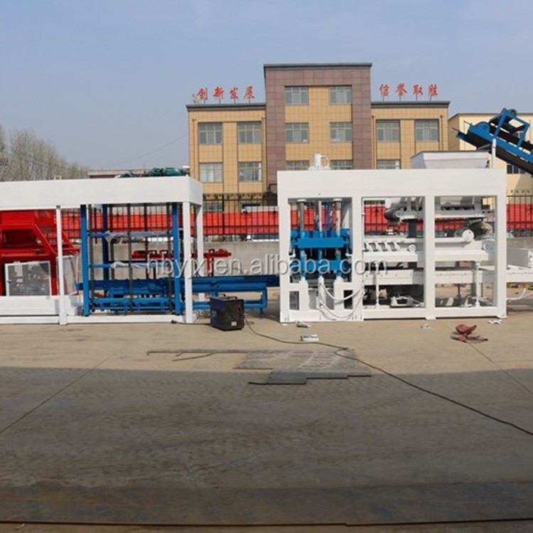 China Block Factory qtj10 - 15 Hydraulic Cement Concrete Block machine