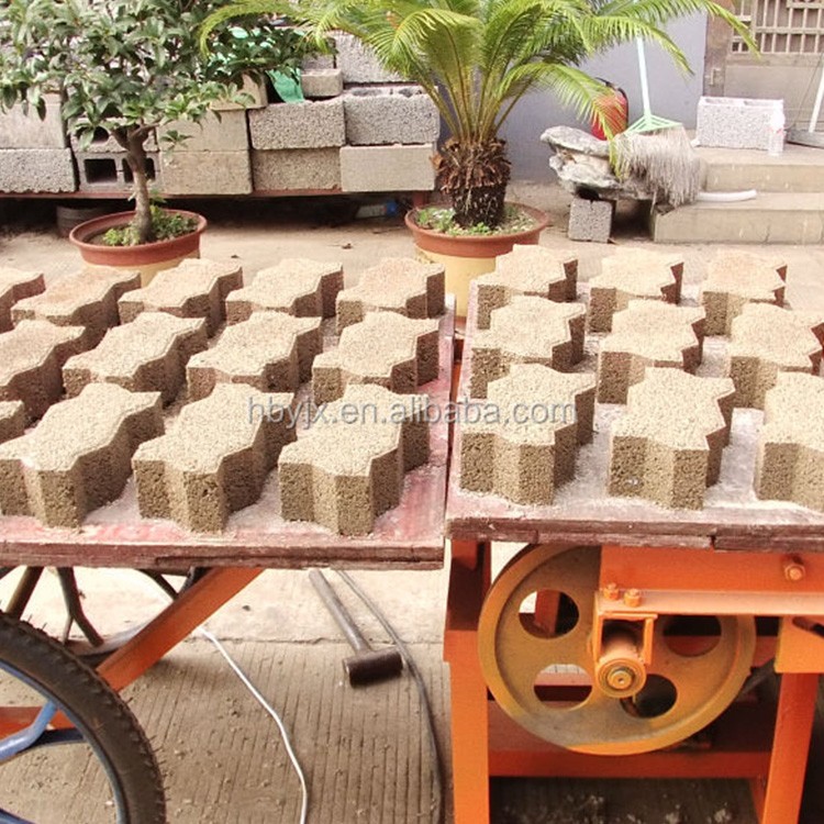 P-type hollow brick automatic forming machine for qtj4-30b brick production line