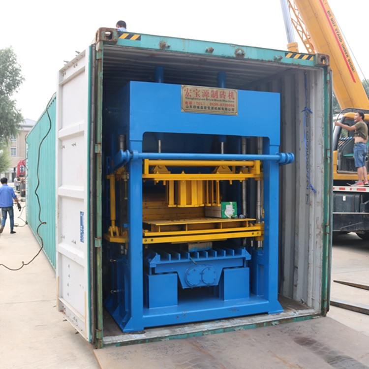 Block machine qtj4 - 15 Automatic Block Manufacturer paving block Mak vendue en République dominicai