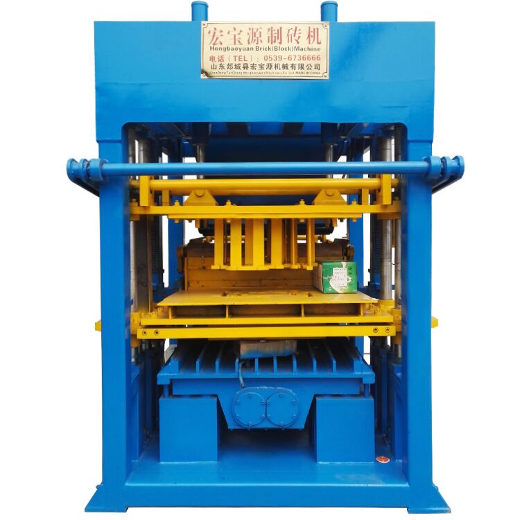 Block machine qtj4 - 15 Automatic Block Manufacturer paving block Mak vendue en République dominicai