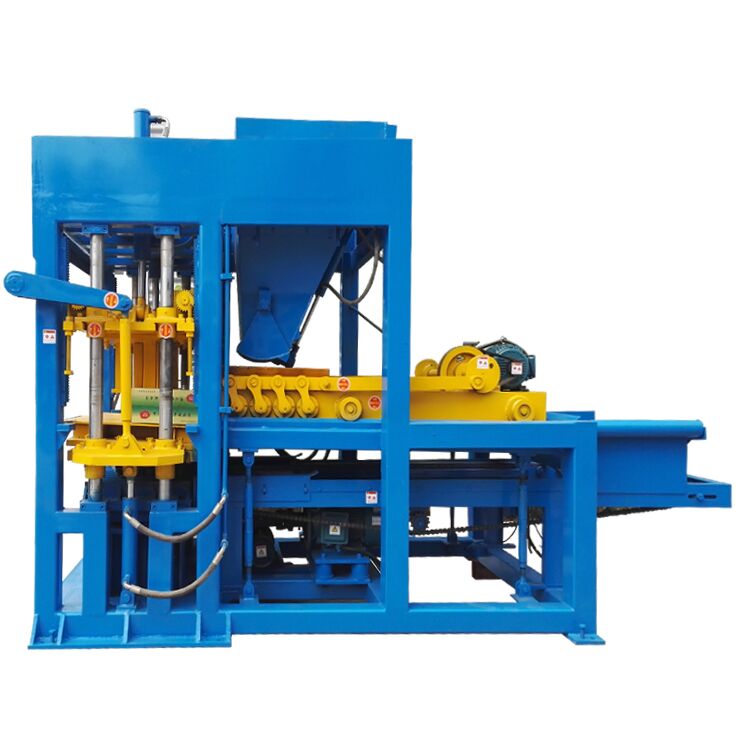 Block machine qtj4 - 15 Automatic Block Manufacturer paving block Mak vendue en République dominicai