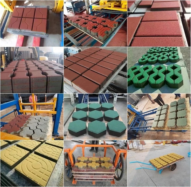 Block Machine For Sale In Dominican Republic QTJ4-15 Automated Block Making Machine Paving Block Mak(图7)