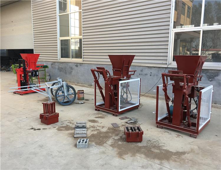 interlocking interlock soil brick making machine price electric model HBY2-15 from china(图4)